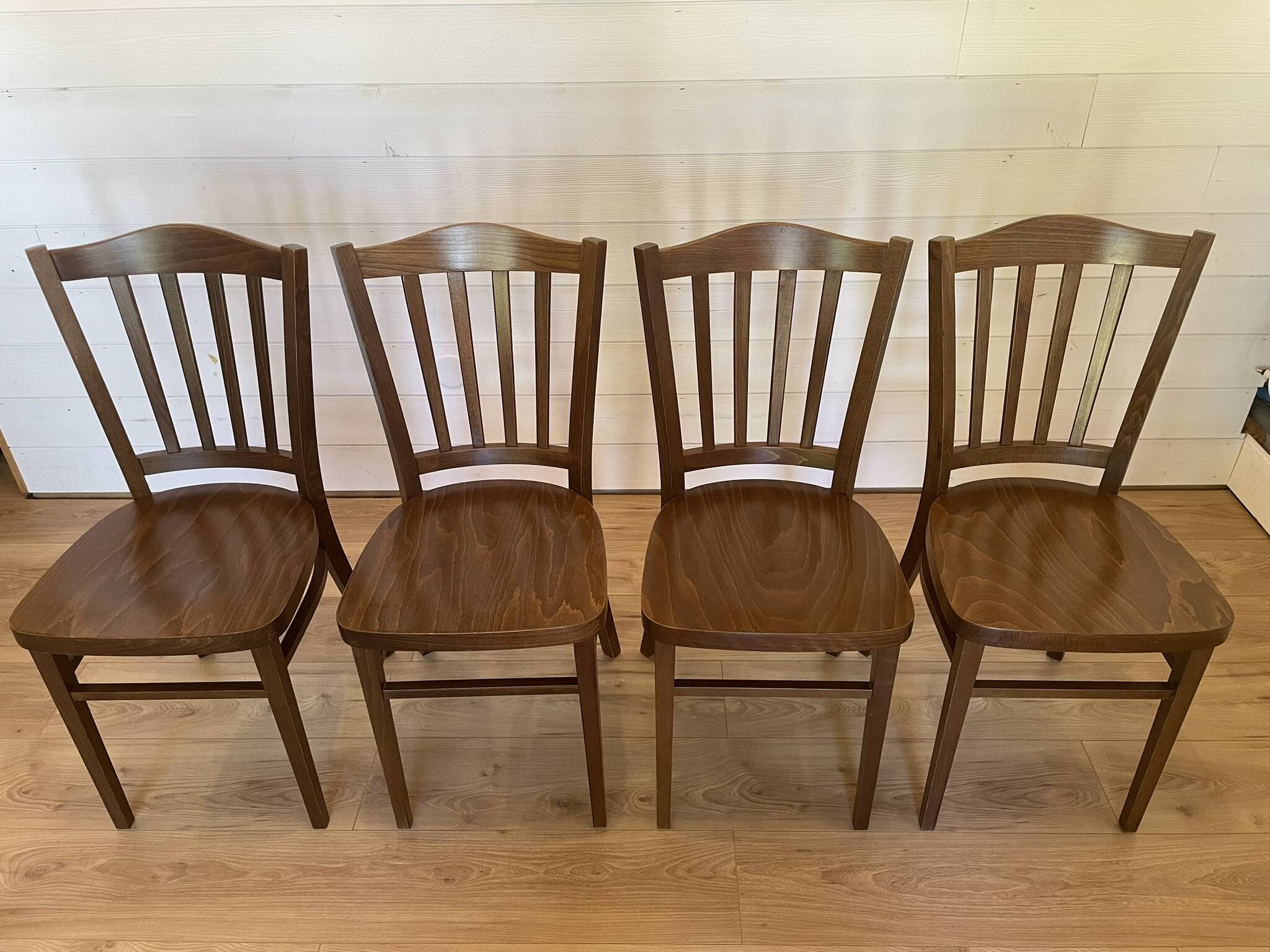 Set of 4 TON bistro chairs