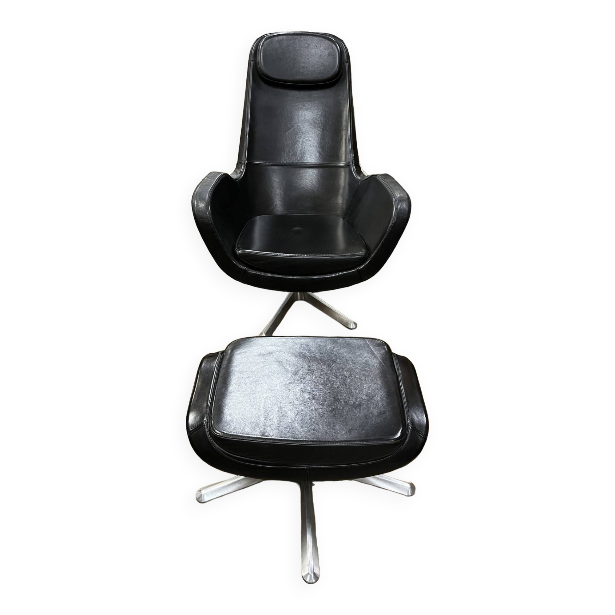 Armchair & footrest ikea