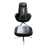 Armchair & footrest ikea