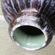 Vase boule Boch Frêres Keramis, art déco