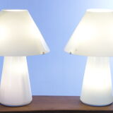 Set murano table lamps handmade, 1970s