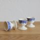 3 coquetiers in earthenware "Burgenland" Villeroy and Vintage Boch