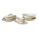 5 pieces of a 19th century Jules Vieillard porcelain service