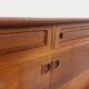 Vintage Scandinavian teak sideboard from the 60s by designer Edvard Valentinsen for Samcom