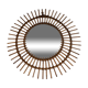 Small Rattan Mirror. French work. Around 1970