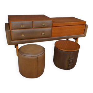 Coiffeuse en teck et - landault