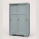 Parisian Art Deco wardrobe with sliding doors.