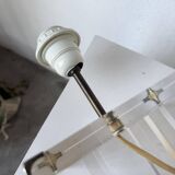 David Lange Lucite Table Lamp