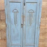 Ancienne armoire Art déco en teck birman