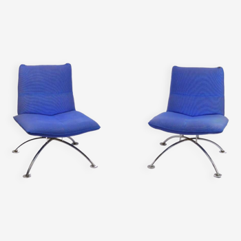 Delta easy chairs, Jean-Louis Berthet, Mobilier International