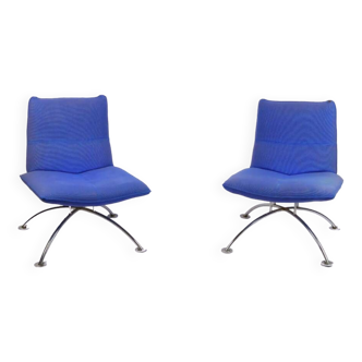 Delta easy chairs, Jean-Louis Berthet, Mobilier International