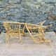 Paire de fauteuils en rotin adulte
