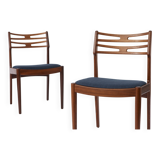 Paire de chaises vintage en teck de Johannes Andersen pour Vamo (années 1960) – Modèle 1