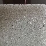 Scandinavian style hanging lamp in perspex and wood