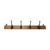 Porte manteau à 4 patères en fonte