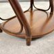 Bamboo side table in Mid-Century Modern style by Gervasoni