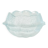 Bol en verre, design danois, années 1980, fabricant : Holmegaard, designer : Sidse