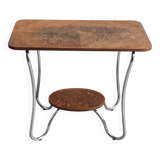 Vintage 1950s pedestal side table