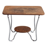 Table d'appoint guéridon vintage 1950