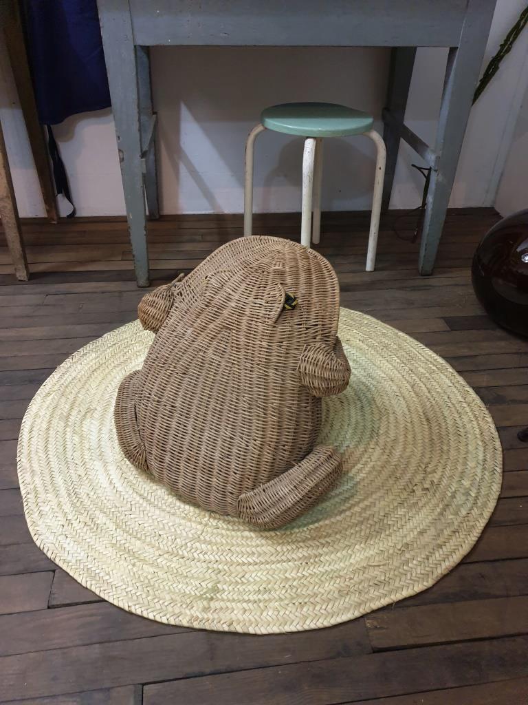 Frog magazine door rattan