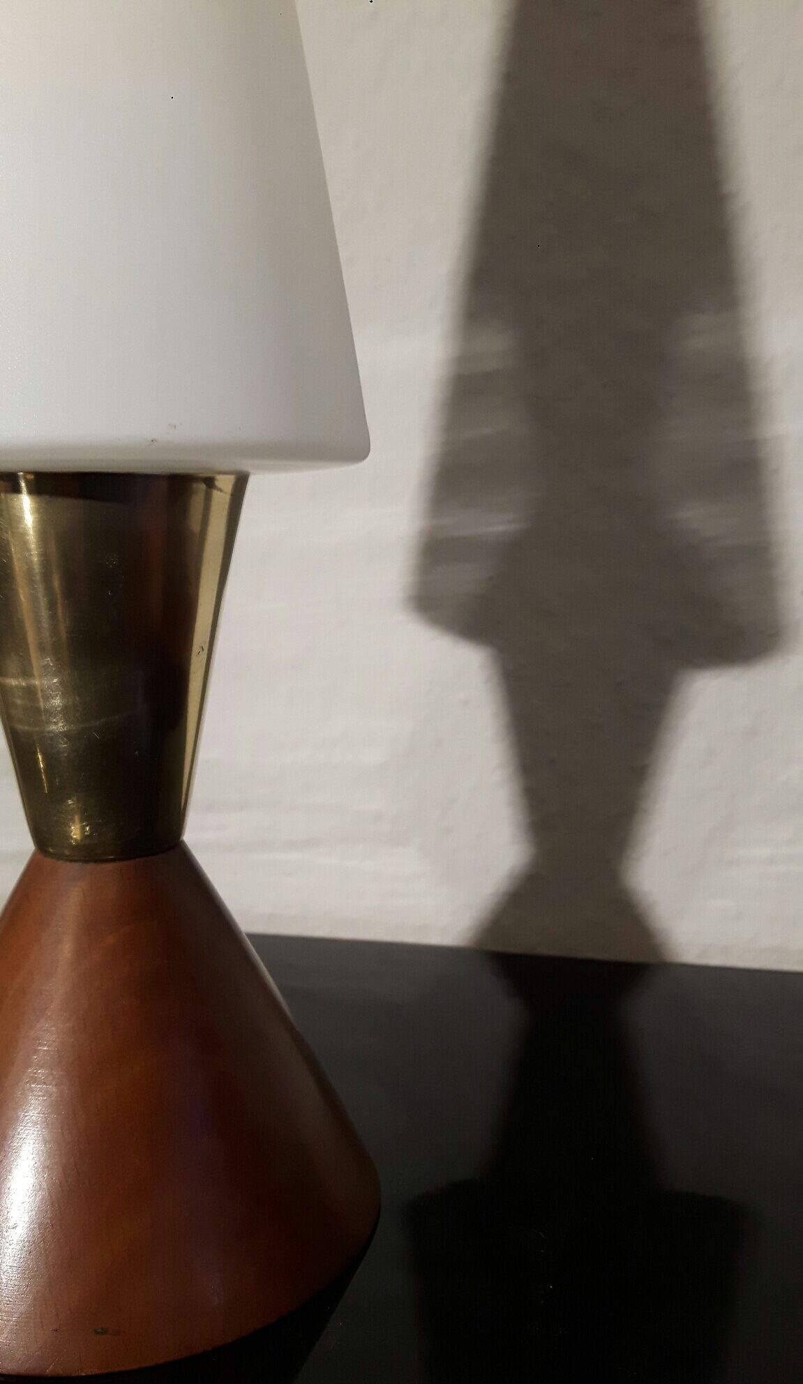 Pair of Scandinavian lamps of the 1950s