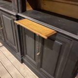 Black Patina Oak Presentation Furniture