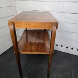 Art Deco Style Walnut Side Table