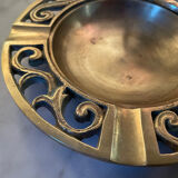 Cendrier couvert en bronze vintage