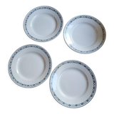 Lot n°1 of 4 flat plates BRE PMPS from Longwy