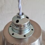 Enamelled sheet metal hanging lamp