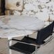 Marble tulip table by Eero Saarinen for Knoll International, 1970