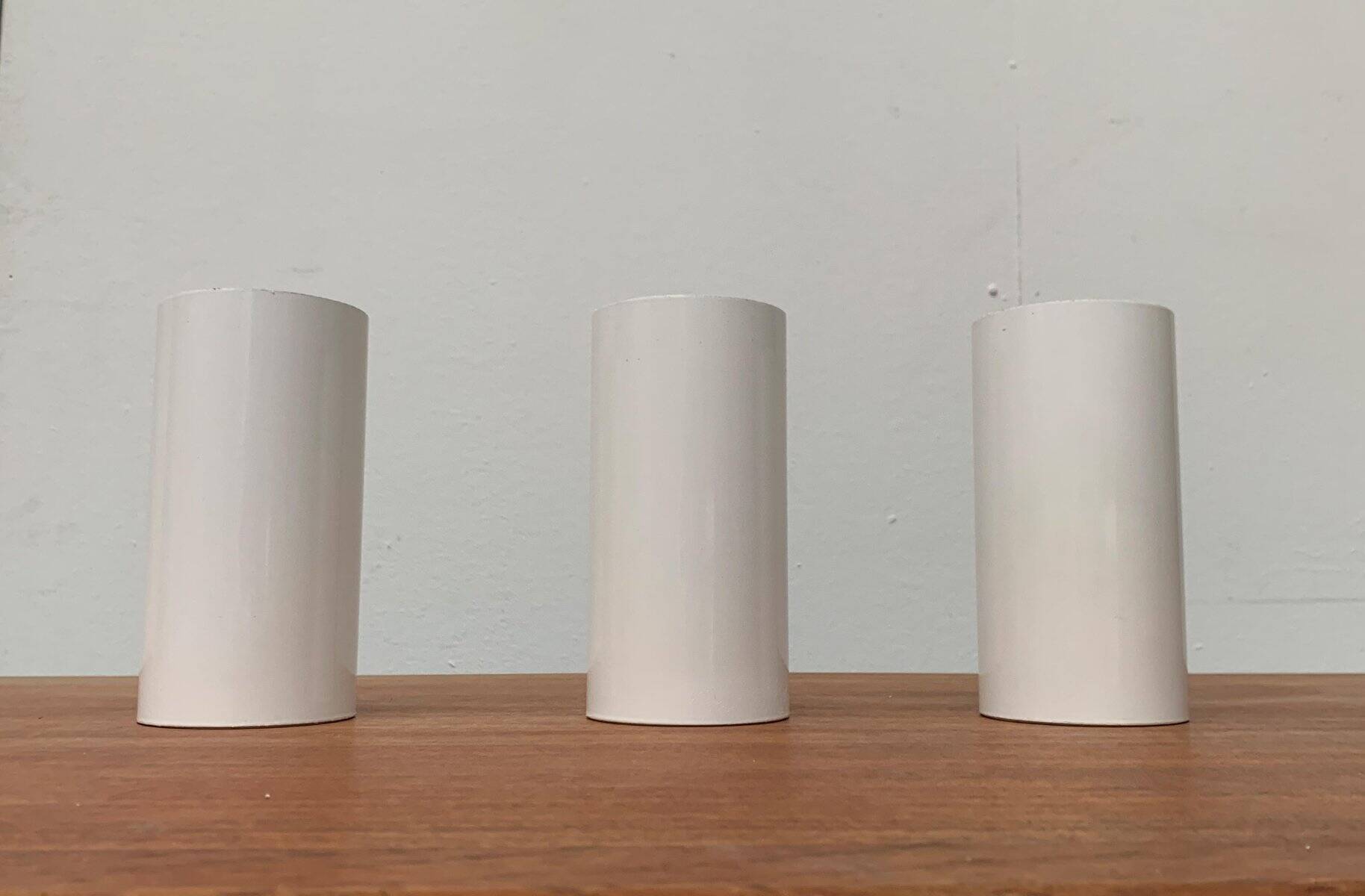 Mid-Century Minimalist Pipe Ceiling Light, Set of 3