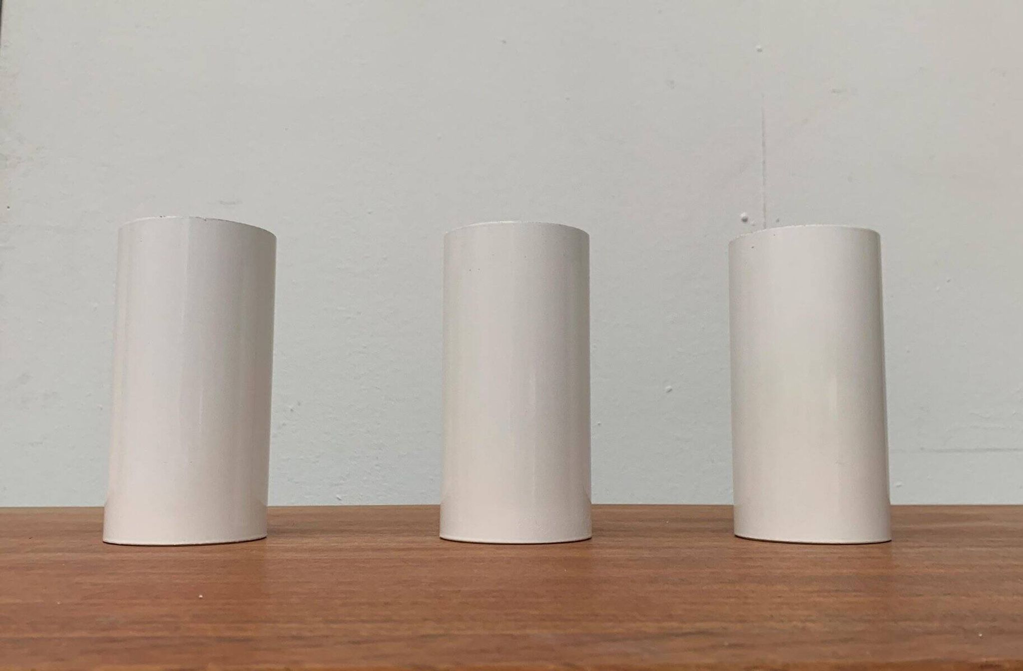 Mid-Century Minimalist Pipe Ceiling Light, Set of 3