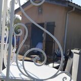 Wrought iron garden corner corner 1900