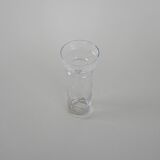 Glass vase, Danish design, 1970s, manufacturer: Holmegaard