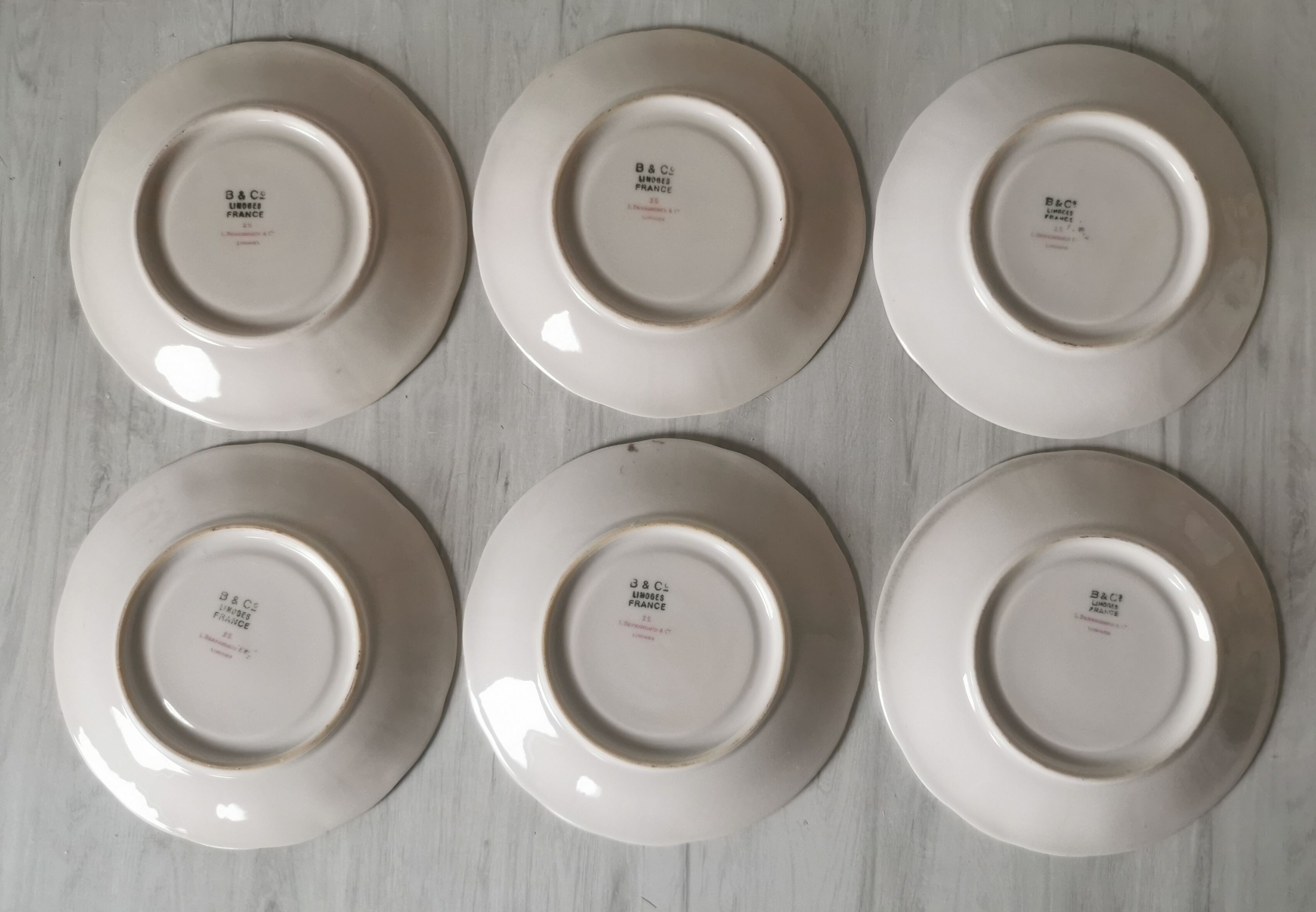 Dessert service and coffee Bernardaud Limoges