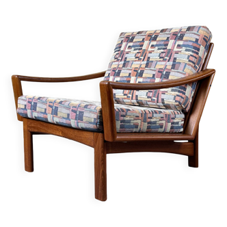 1960s/70s Teak Easy Chair by Glostrup Møbelfabrik Denmark Design