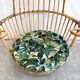 Mid Century hanging egg chair in bamboo by Fratelli Castano 1950s