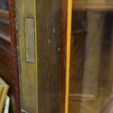 Important library stamped from the Louis Philippe period in mahogany / early