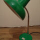 Vintage green table lamp