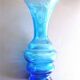 Ancient vase in engraved glass