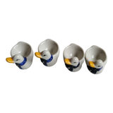 Vintage ceramic duck eggcups