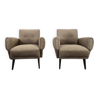 ensemble de 2 fauteuils vintage / fauteuils individuels / petits fauteuils