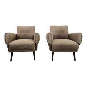 set of 2 vintage armchairs / individual armchairs / small armchairs