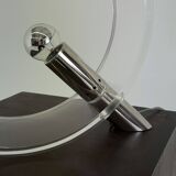 Lampe de table vintage en plexiglas
