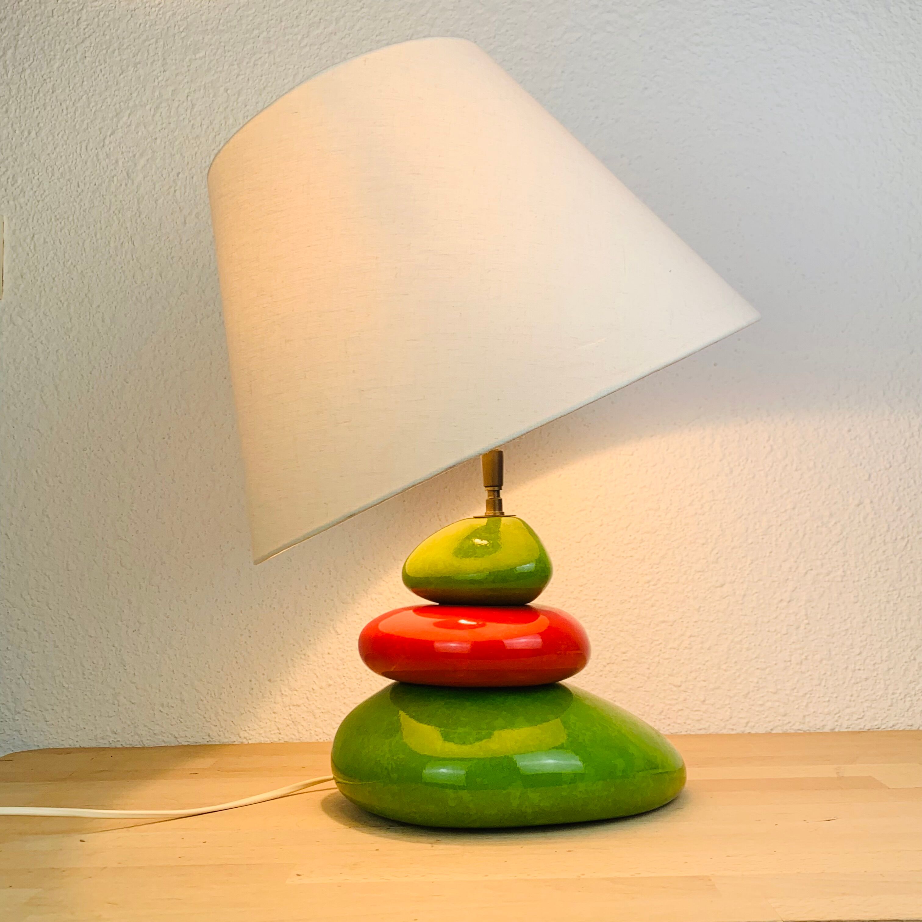Lampe galets par François Chatain