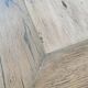Old restored wooden desk