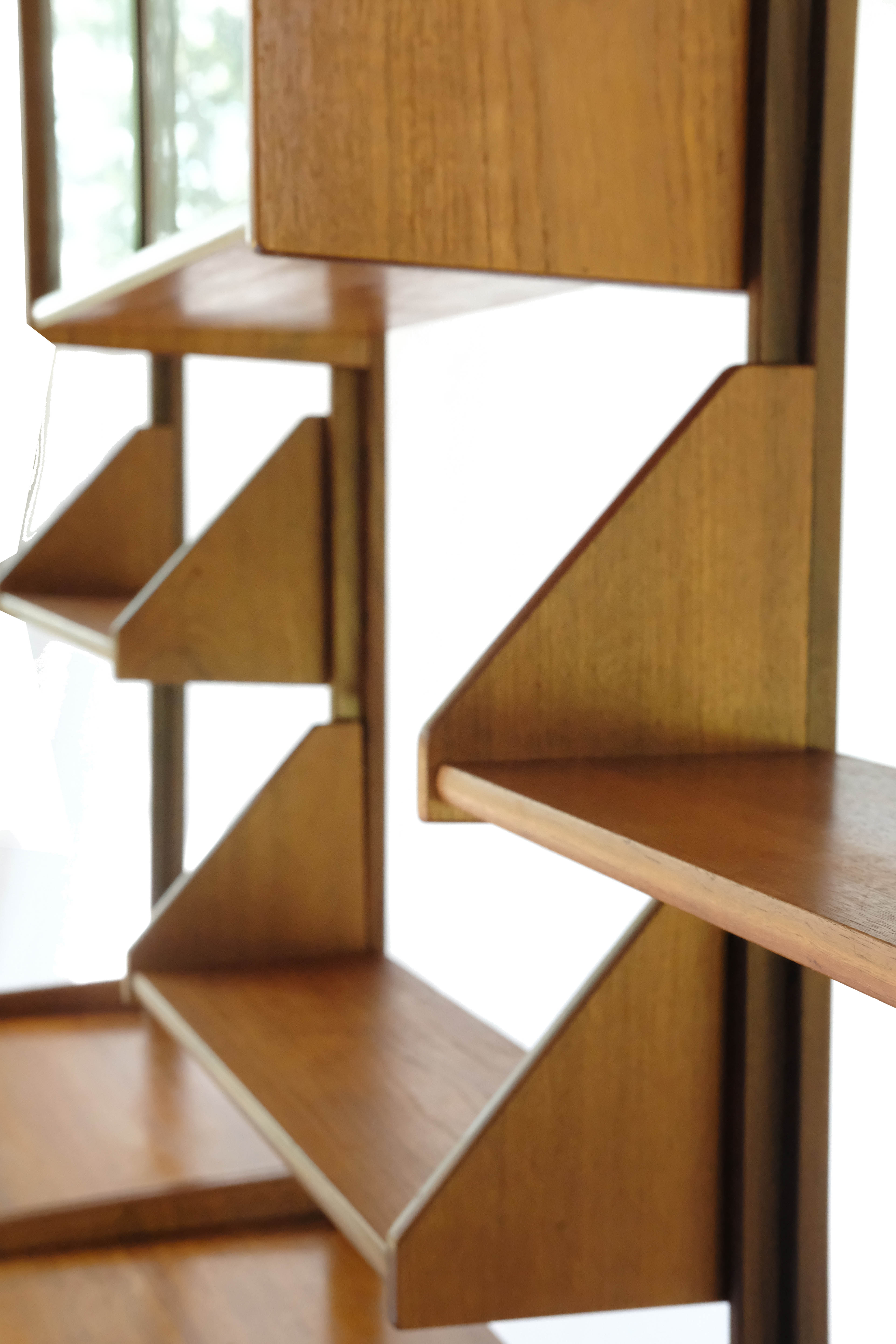 Wall unit, 3 Modules, System 'Libra' by Karl Edvard Korseth for Aandal Mobler, Norway 1960's