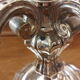 Old silver bronze chandeliers