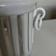Cache pot directoire néo classique Moustier blanc 1950